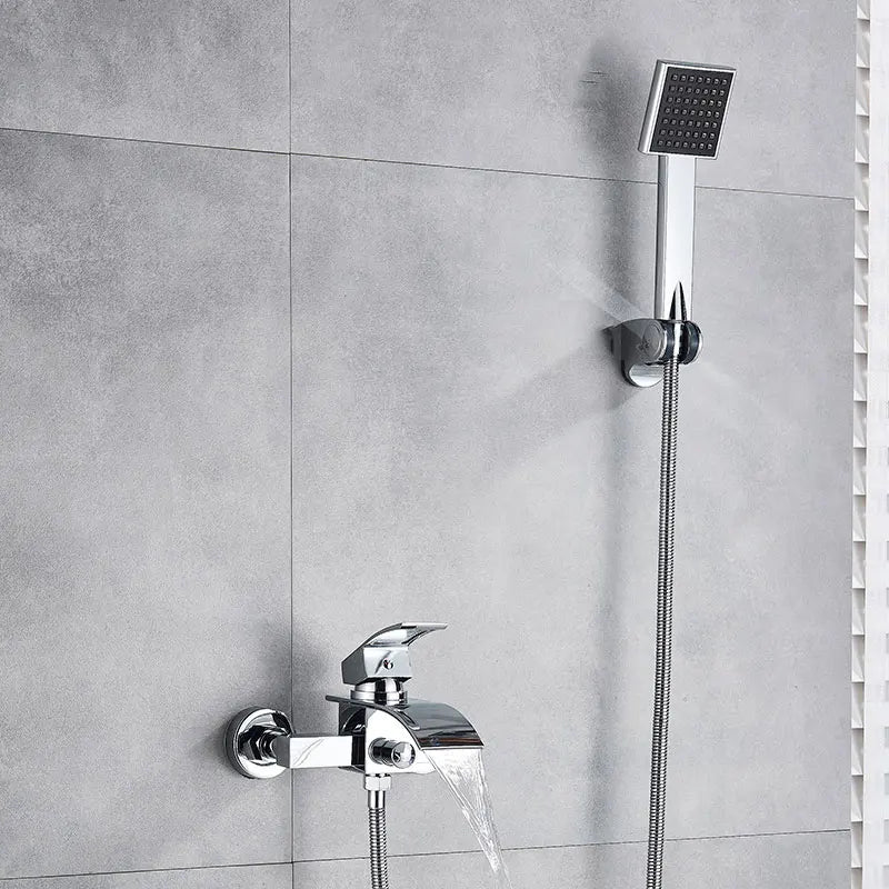 Mitigeur Bain Douche Mecanique Chrome salle de bain