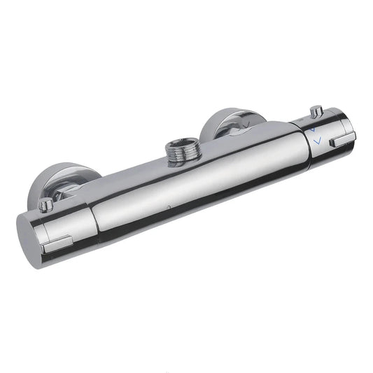 Mitigeur de douche thermostatique chromé élégant