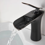 Mitigeur Lavabo Cascade Noir - Vignette | Votre Mitigeur