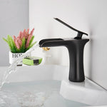 Mitigeur Lavabo Cascade Noir - Vignette | Votre Mitigeur