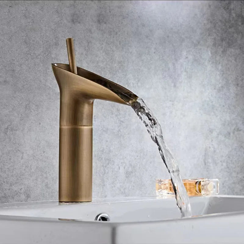 Mitigeur Lavabo Cascade Vintage haut de gamme