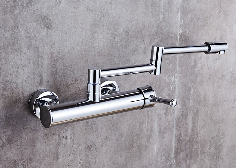 Mitigeur mural cuisine inox moderne