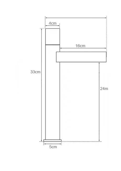 Mitigeur Pour Lavabo Bec Haut Dimension