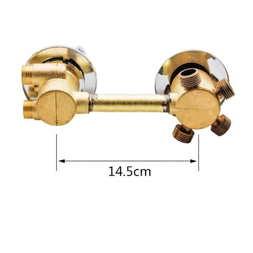 Mitigeur Thermostatique 4 voies Pour Cabine de Douche 14,5 cm élégant