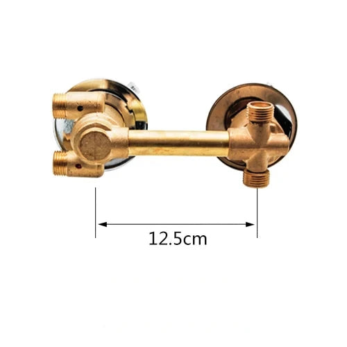 Mitigeur Thermostatique pour Cabine de Douche 2 voies 12,5 cm élégant