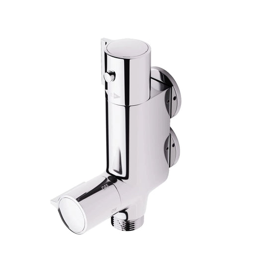 Mitigeur de douche thermostatique encastré design compact