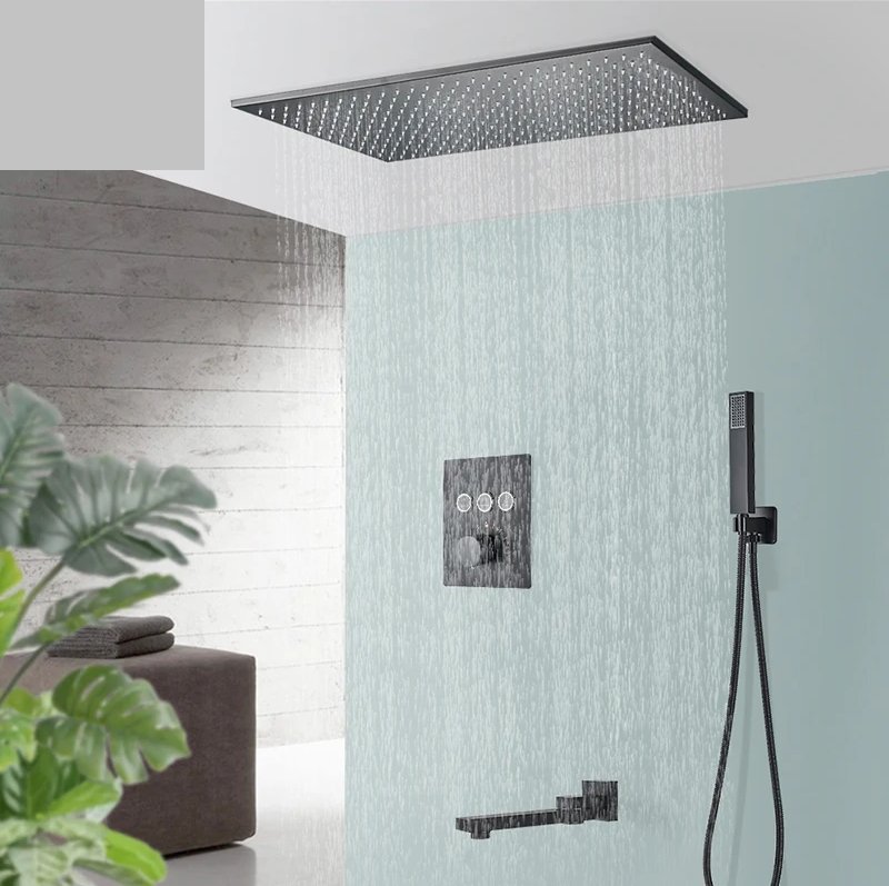 Colonne de Douche Avec Mitigeur de 40 x 80 cm - Votre Mitigeur - Avec sortie baignoire - 